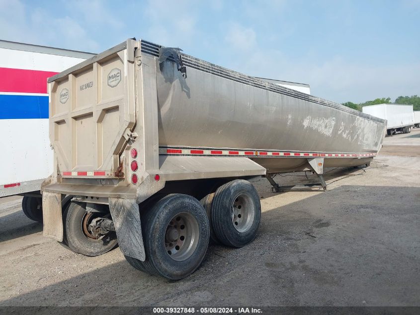 2016 Mac Trailer Mfg Trailer VIN: 5MADN4027GC034370 Lot: 39327848