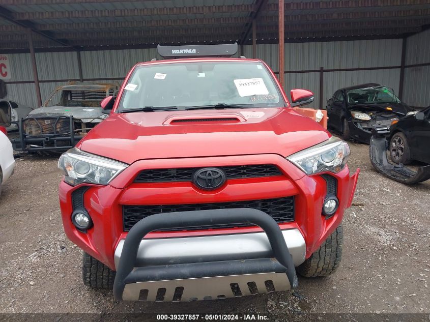 2018 Toyota 4Runner Trd Off Road Premium VIN: JTEBU5JR1J5541730 Lot: 39327857