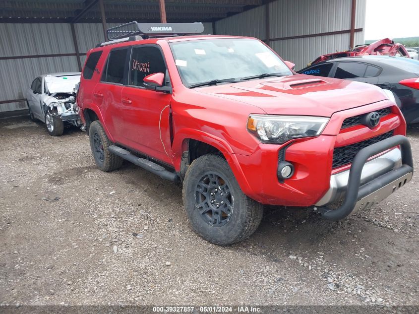 2018 Toyota 4Runner Trd Off Road Premium VIN: JTEBU5JR1J5541730 Lot: 39327857