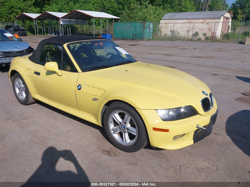 2000 BMW Z3 2.3 VIN: WBACH9343YLF89418 Lot: 39327921