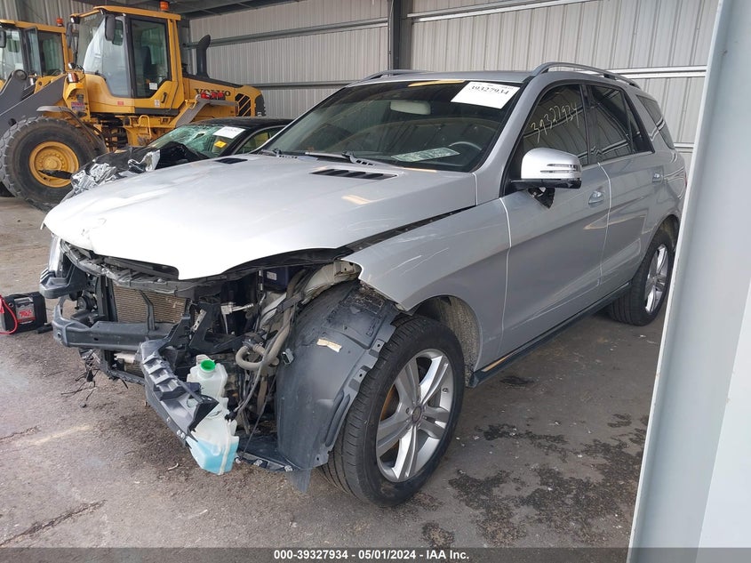 2014 Mercedes-Benz Ml 350 4Matic VIN: 4JGDA5HB9EA418037 Lot: 39327934