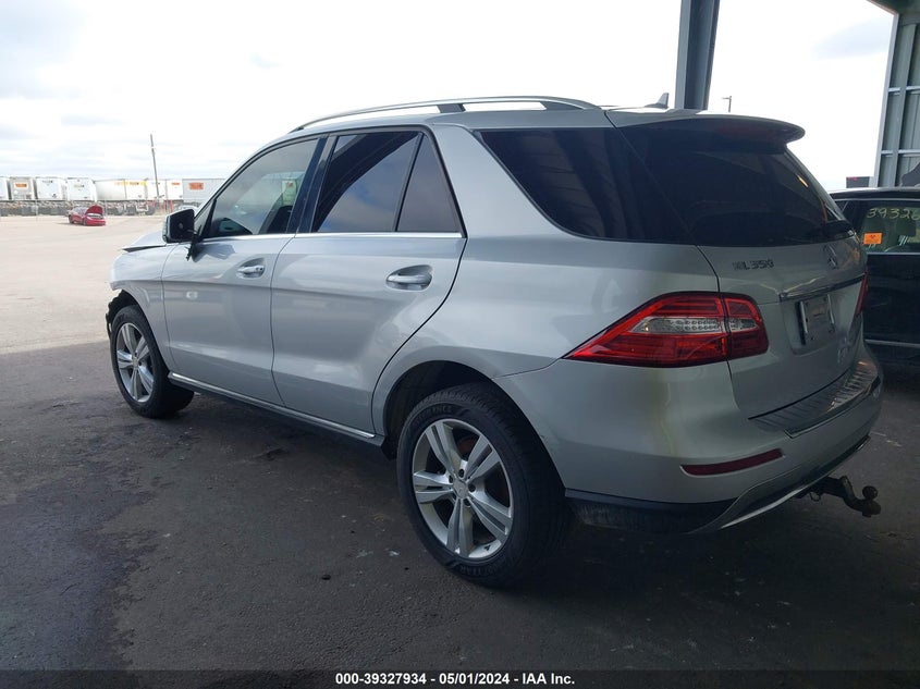 2014 Mercedes-Benz Ml 350 4Matic VIN: 4JGDA5HB9EA418037 Lot: 39327934