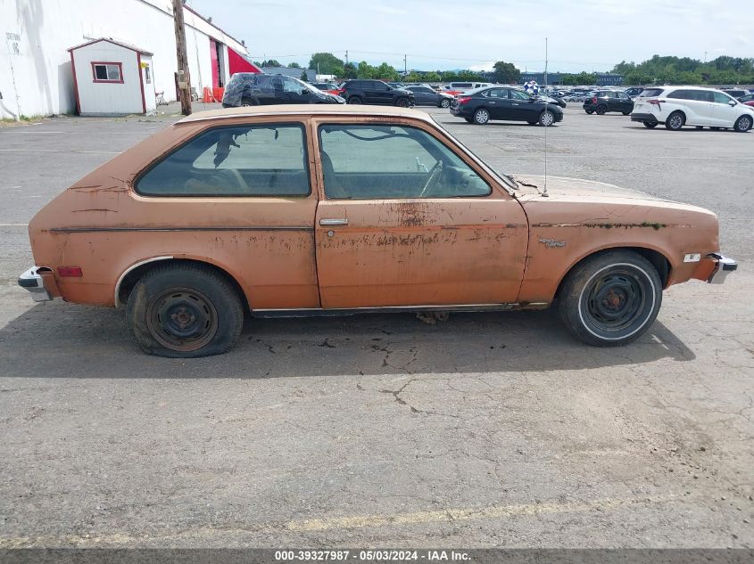 1977 Chevrolet 2 Door Coupe VIN: 1BD8E7X171733 Lot: 39327987