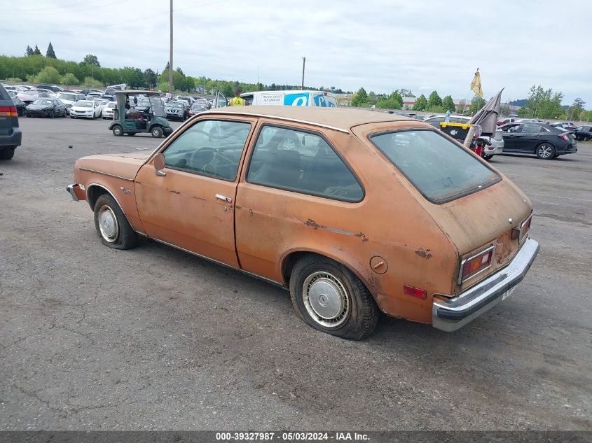 1977 Chevrolet 2 Door Coupe VIN: 1BD8E7X171733 Lot: 39327987