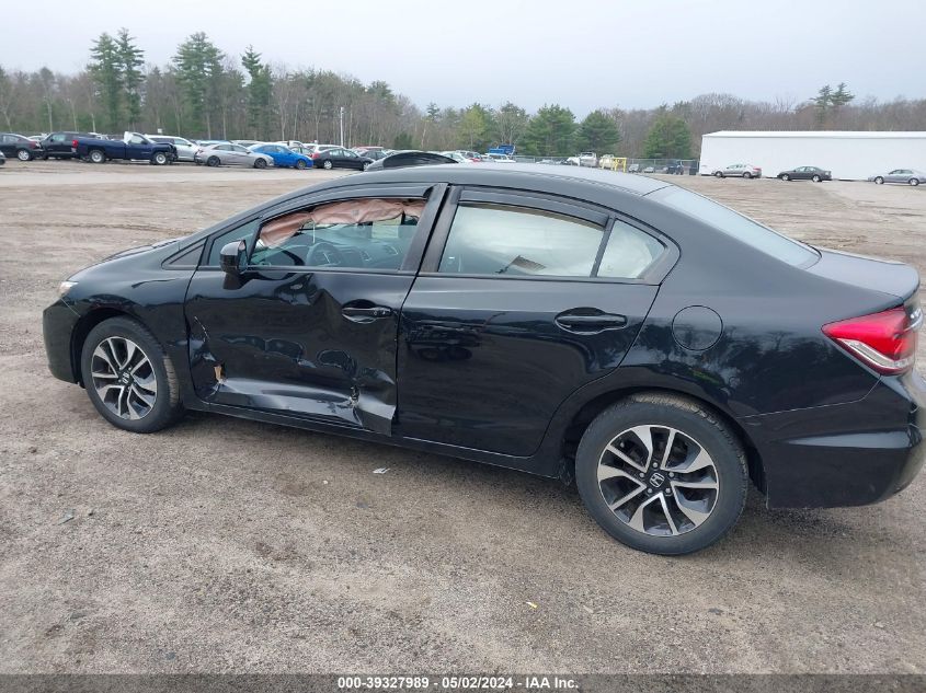 2015 Honda Civic Ex VIN: 19XFB2F85FE213300 Lot: 39327989