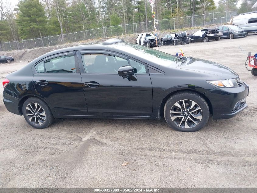 2015 Honda Civic Ex VIN: 19XFB2F85FE213300 Lot: 39327989