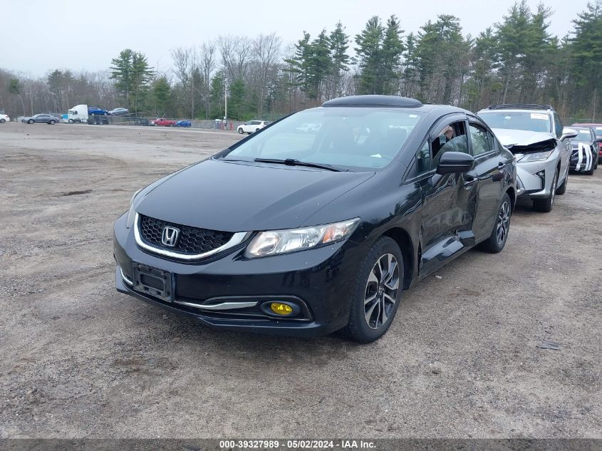 2015 Honda Civic Ex VIN: 19XFB2F85FE213300 Lot: 39327989