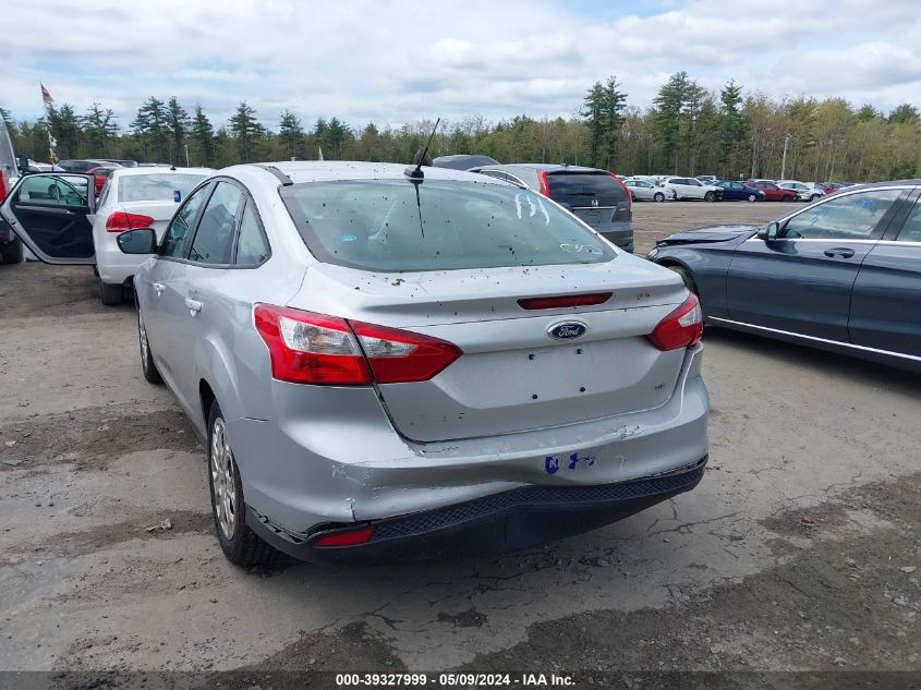 2012 Ford Focus Se VIN: 1FAHP3F29CL116850 Lot: 39327999