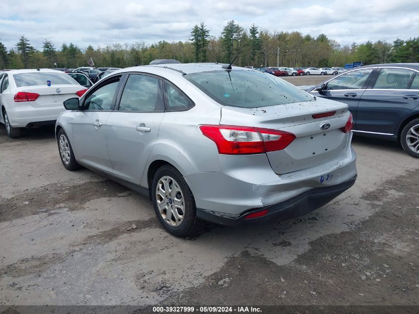 2012 Ford Focus Se VIN: 1FAHP3F29CL116850 Lot: 39327999