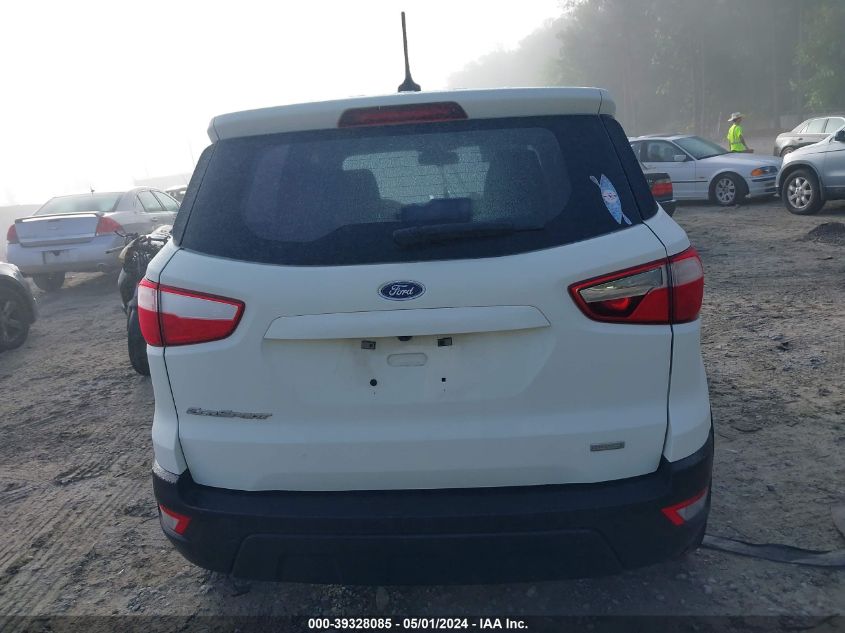 2020 Ford Ecosport S VIN: MAJ3S2FE2LC379033 Lot: 39328085