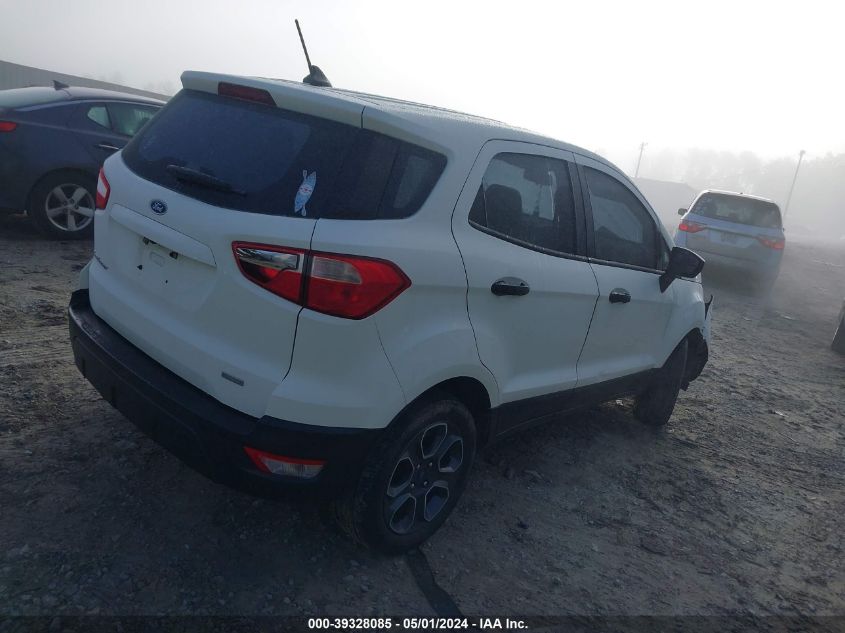 MAJ3S2FE2LC379033 2020 Ford Ecosport S