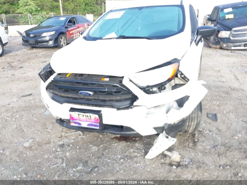 2020 Ford Ecosport S VIN: MAJ3S2FE2LC379033 Lot: 39328085