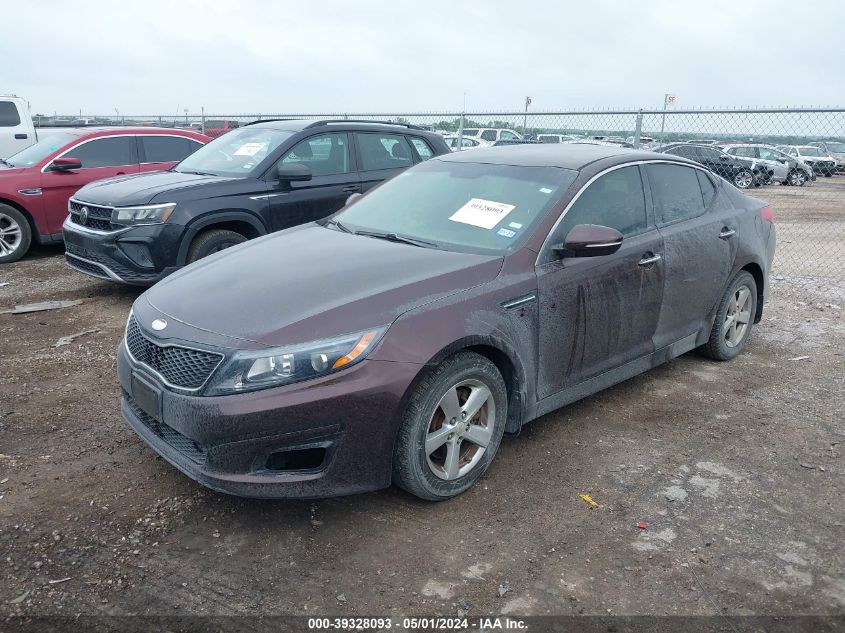 5XXGM4A74FG383289 2015 KIA OPTIMA - Image 2