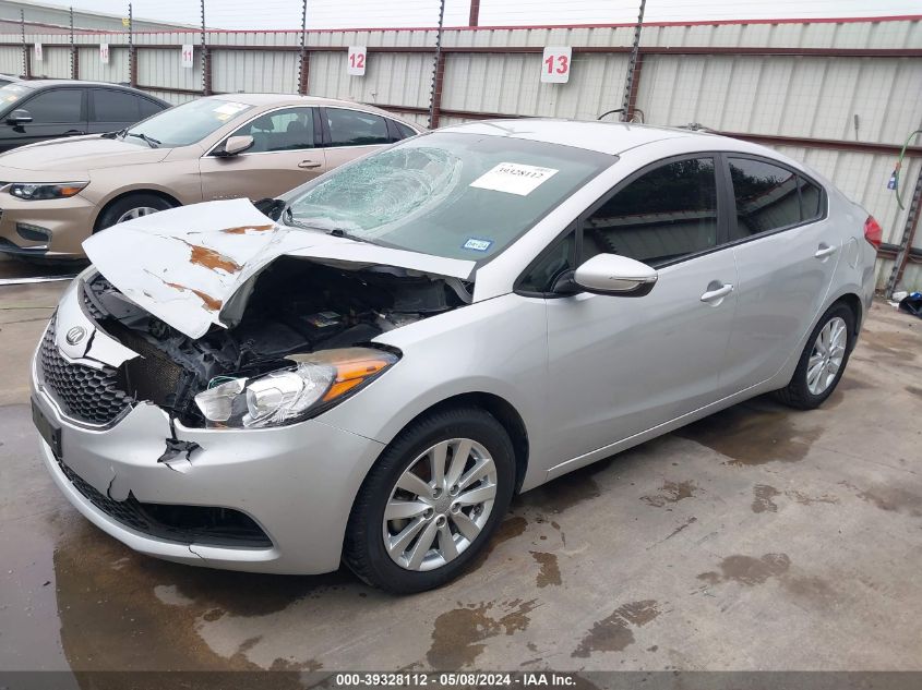 2016 Kia Forte Lx VIN: KNAFX4A65G5604945 Lot: 39328112