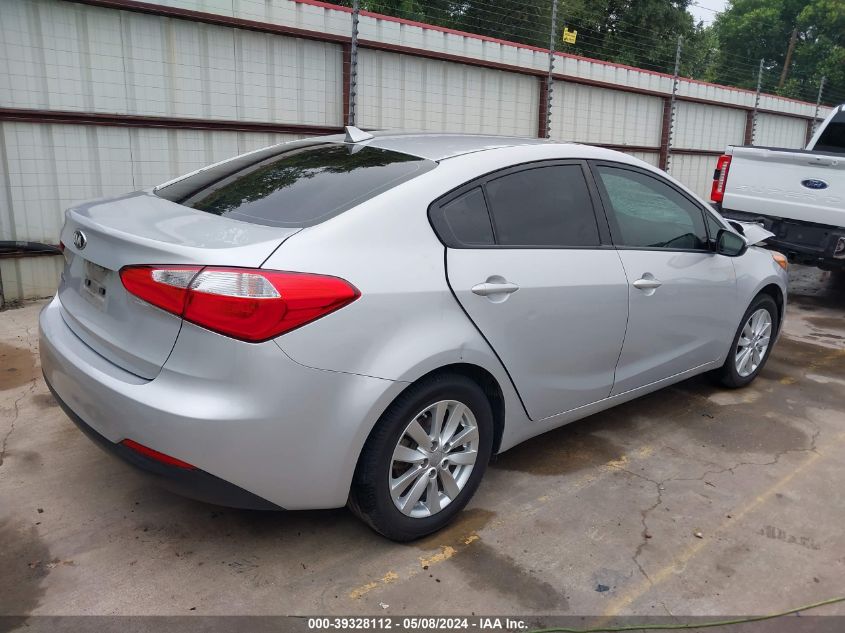 2016 Kia Forte Lx VIN: KNAFX4A65G5604945 Lot: 39328112