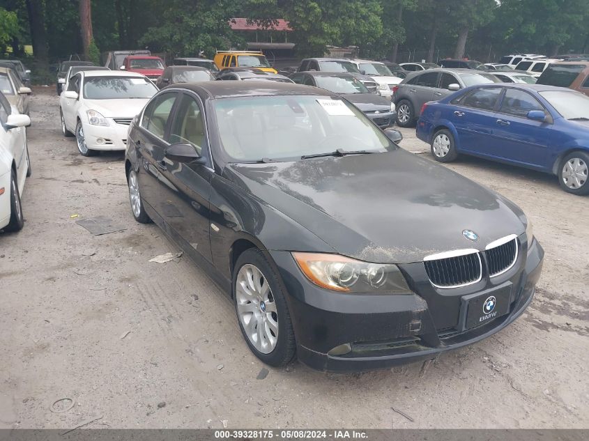 2006 BMW 330I VIN: WBAVB33536KR74459 Lot: 39328175