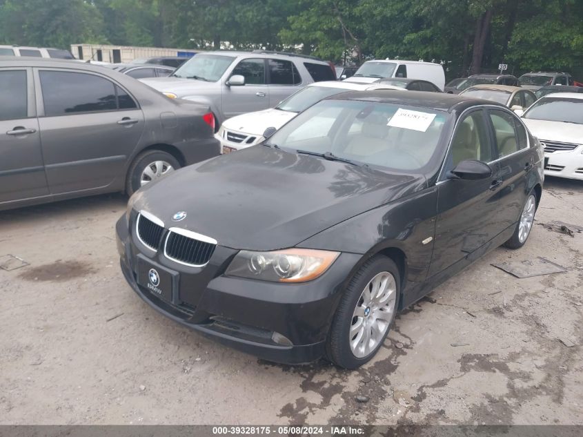 2006 BMW 330I VIN: WBAVB33536KR74459 Lot: 39328175