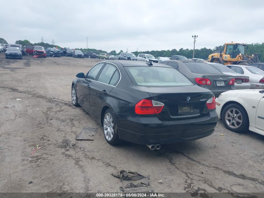 2006 BMW 330I VIN: WBAVB33536KR74459 Lot: 39328175