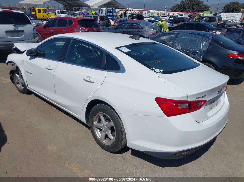 VIN 1G1ZB5ST8HF100533 2017 CHEVROLET MALIBU LS