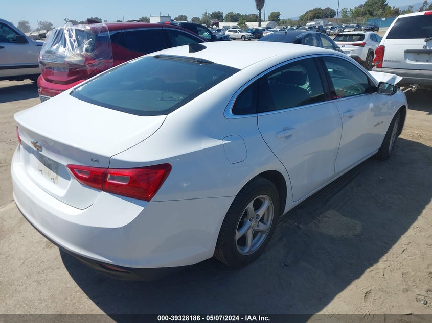 VIN 1G1ZB5ST8HF100533 2017 CHEVROLET MALIBU LS