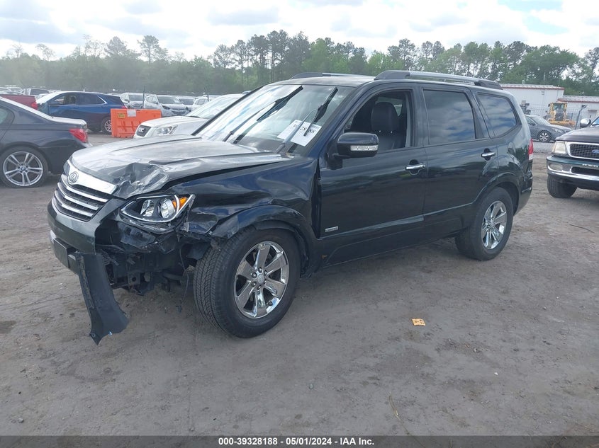 2009 Kia Borrego Ltd VIN: KNDJJ742395037825 Lot: 39328188