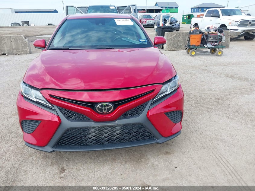 2019 TOYOTA CAMRY SE - 4T1B11HK2KU160096