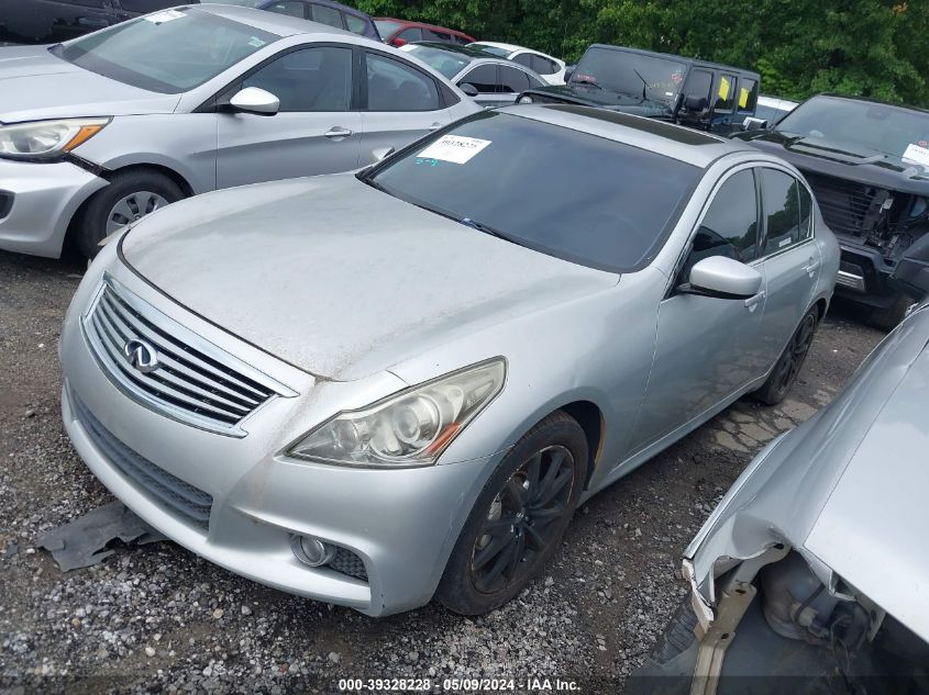 2010 Infiniti G37 Journey VIN: JN1CV6AP3AM401178 Lot: 39328228