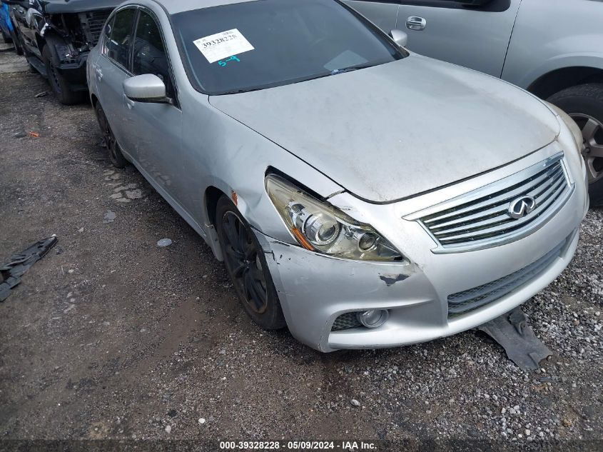 2010 Infiniti G37 Journey VIN: JN1CV6AP3AM401178 Lot: 39328228