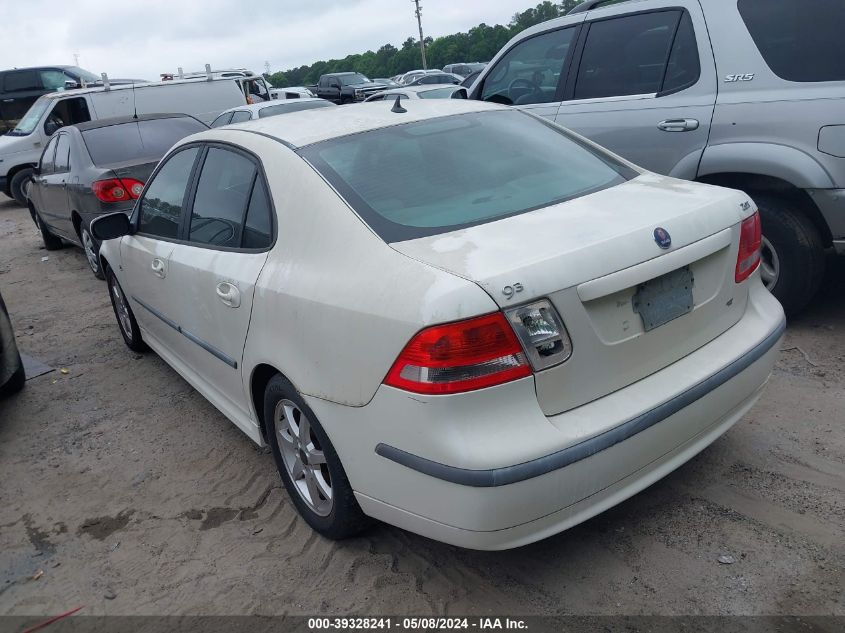 2006 Saab 9-3 2.0T VIN: YS3FD49Y361146712 Lot: 39328241