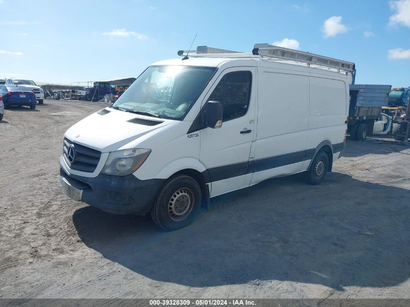 2014 Mercedes-Benz Sprinter 2500 Normal Roof VIN: WD3PE7DC1E5867876 Lot: 39328309