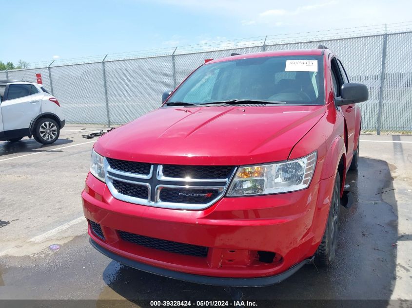 2018 Dodge Journey Se VIN: 3C4PDCABXJT274928 Lot: 39328424