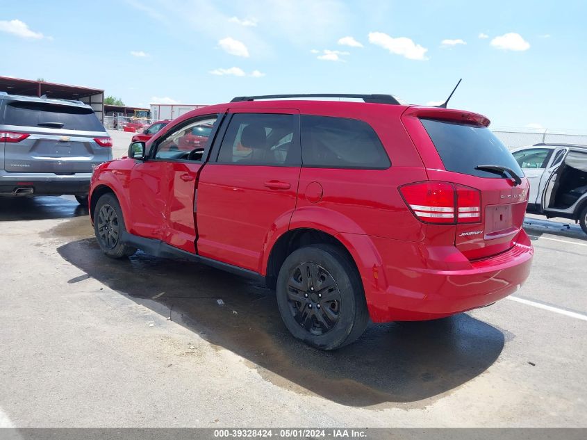 2018 Dodge Journey Se VIN: 3C4PDCABXJT274928 Lot: 39328424