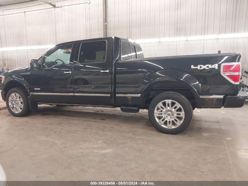 2012 Ford F-150 Platinum VIN: 1FTFW1ET8CFA43990 Lot: 39328456