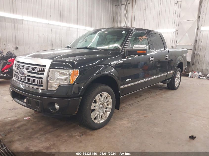 2012 Ford F-150 Platinum VIN: 1FTFW1ET8CFA43990 Lot: 39328456