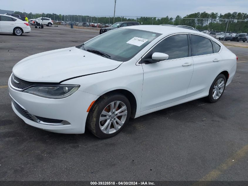 1c3cccab7fn744846 | 2015 CHRYSLER 200