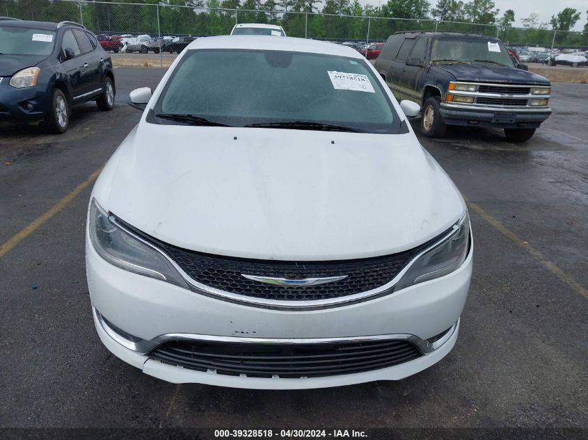 1c3cccab7fn744846 | 2015 CHRYSLER 200