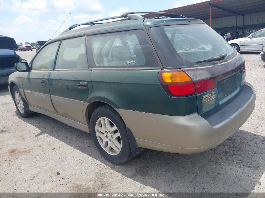 4S3BH6654Y7631862 | 2000 SUBARU OUTBACK