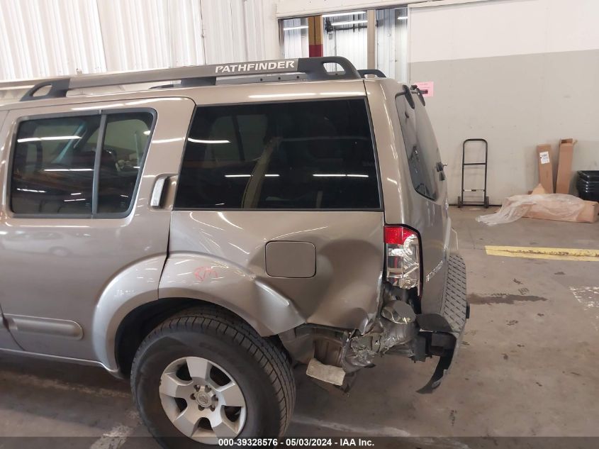 2006 Nissan Pathfinder S VIN: 5N1AR18U16C671428 Lot: 39328576