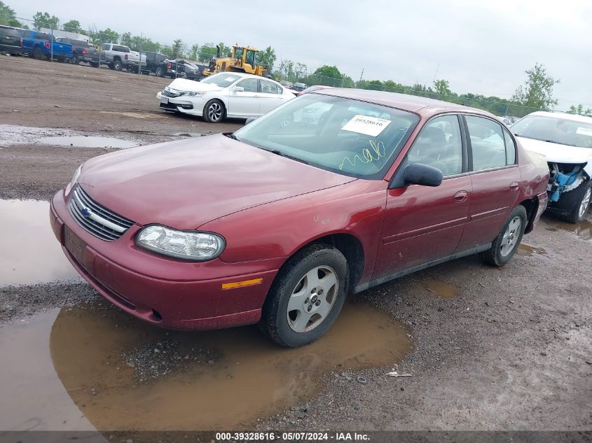 2003 Chevrolet Malibu VIN: 1G1ND52J93M627329 Lot: 39328616