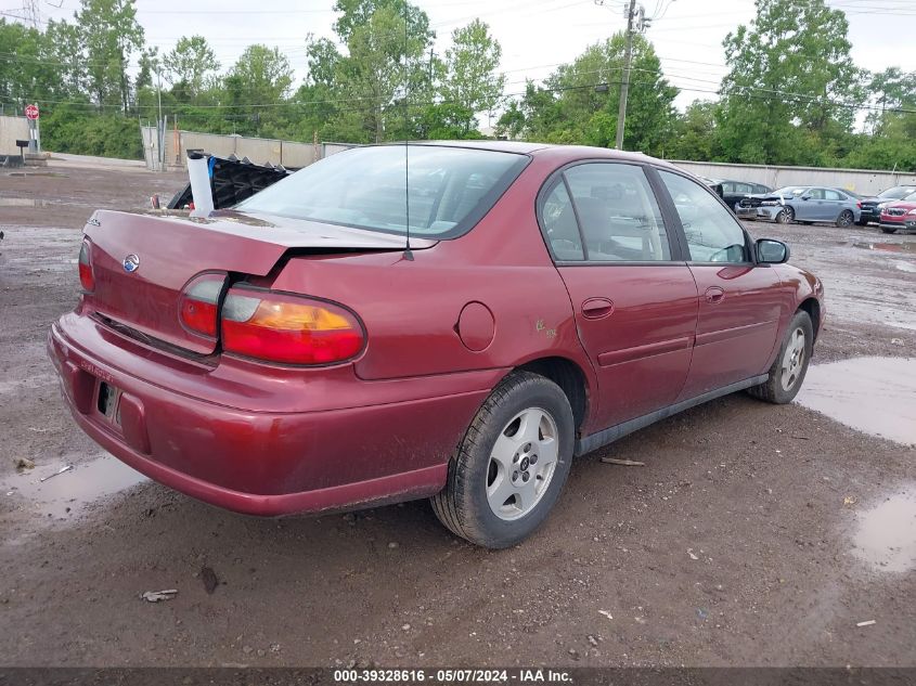 2003 Chevrolet Malibu VIN: 1G1ND52J93M627329 Lot: 39328616