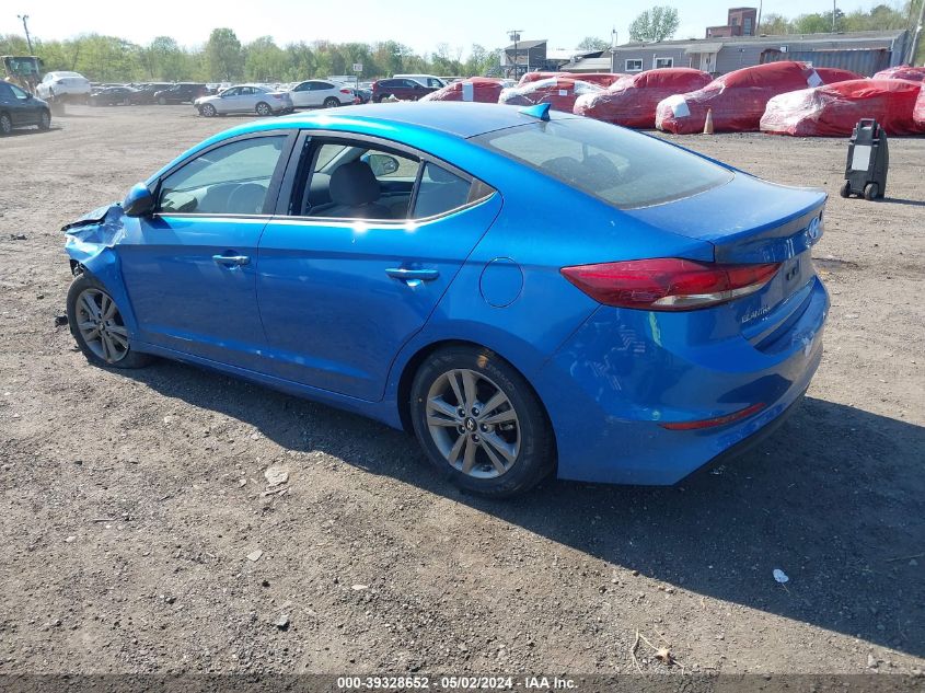 2018 Hyundai Elantra Value Edition VIN: 5NPD84LF9JH294519 Lot: 39328652