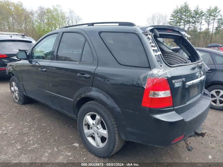 2008 Kia Sorento Lx VIN: KNDJC735585856839 Lot: 39328675