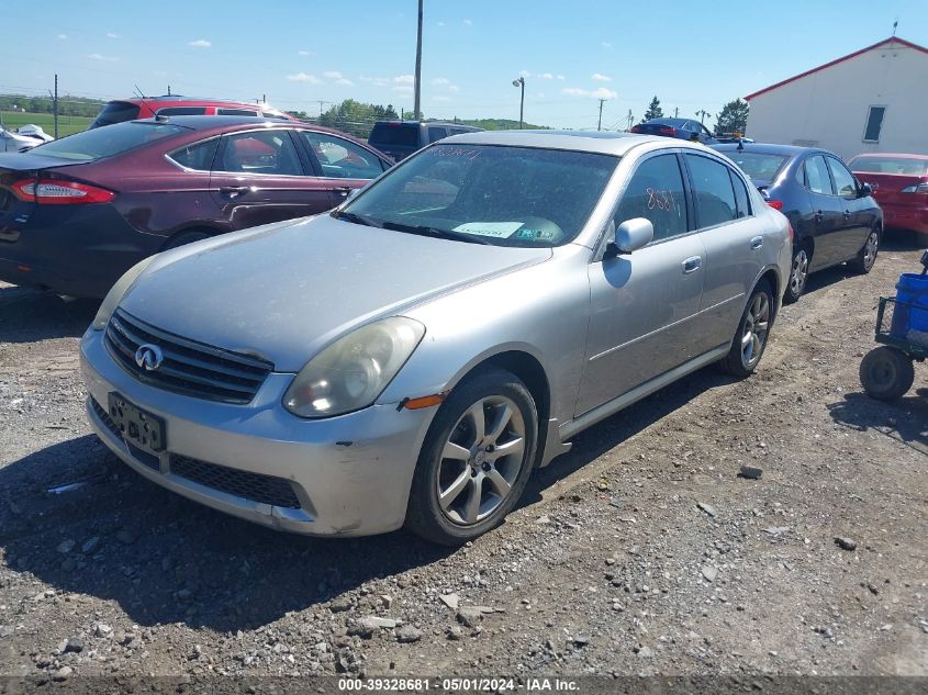 JNKCV51F45M314229 | 2005 INFINITI G35X