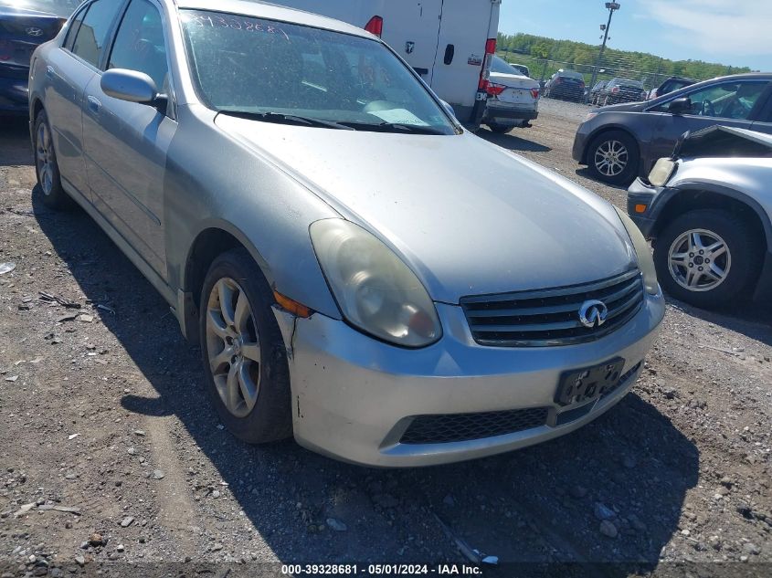 JNKCV51F45M314229 | 2005 INFINITI G35X