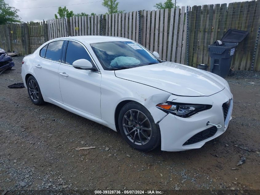 2018 Alfa Romeo Giulia Rwd VIN: ZARFAEBN7J7571383 Lot: 39328736