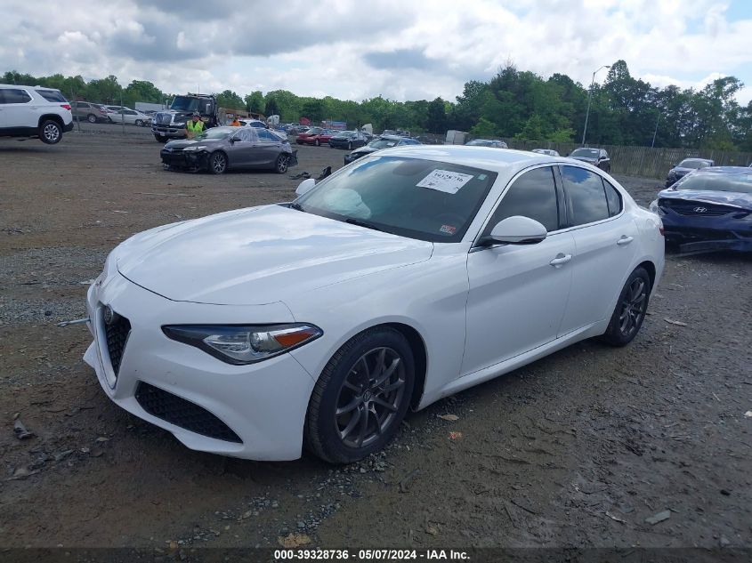 2018 Alfa Romeo Giulia Rwd VIN: ZARFAEBN7J7571383 Lot: 39328736