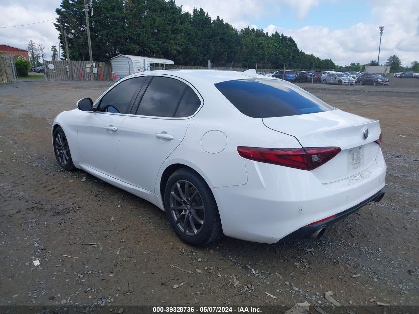 2018 Alfa Romeo Giulia Rwd VIN: ZARFAEBN7J7571383 Lot: 39328736