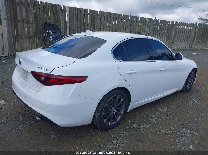 2018 Alfa Romeo Giulia Rwd VIN: ZARFAEBN7J7571383 Lot: 39328736