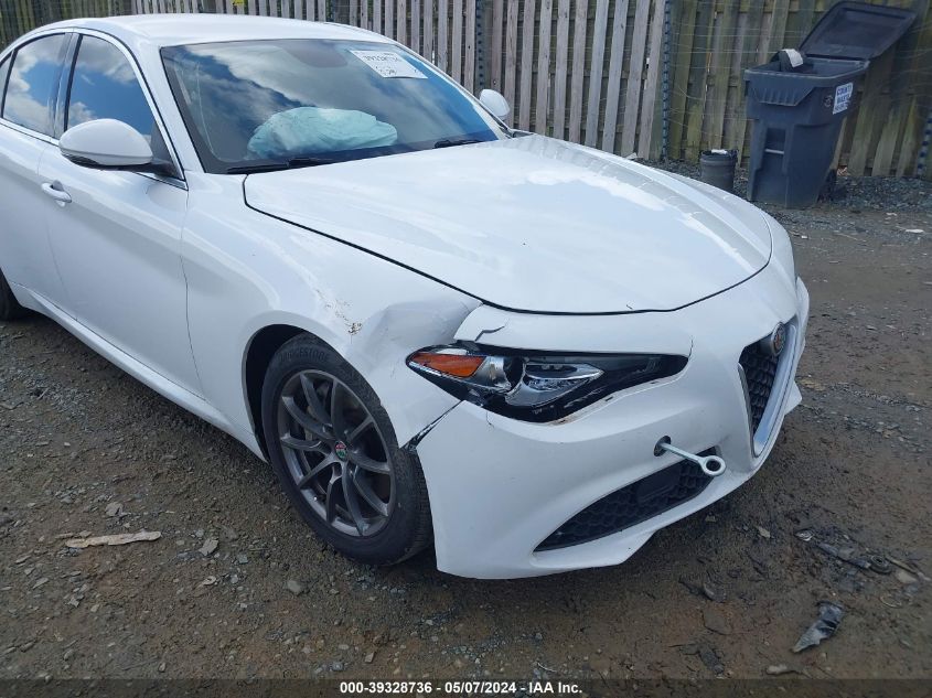 2018 Alfa Romeo Giulia Rwd VIN: ZARFAEBN7J7571383 Lot: 39328736