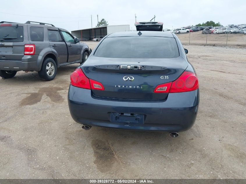 2008 Infiniti G35 Journey VIN: JNKBV61E98M207352 Lot: 39328772